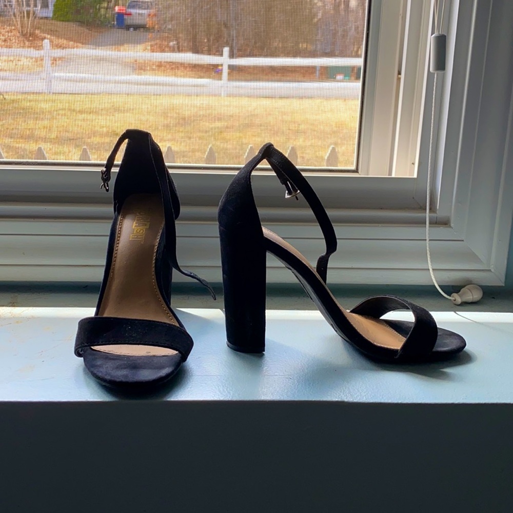 Brash block heels